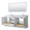 Avery 80" White (Vanity Only Pricing)